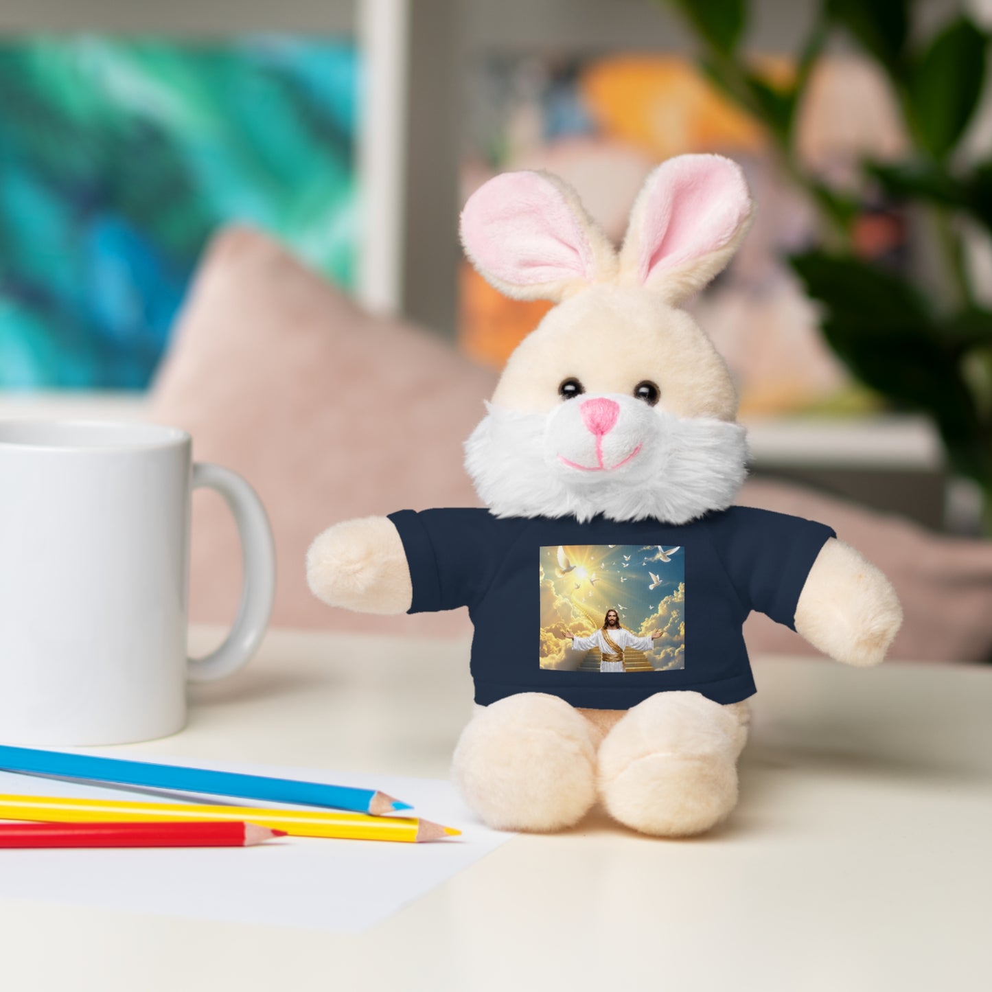 Cute Stuffed Animals with Custom Tee