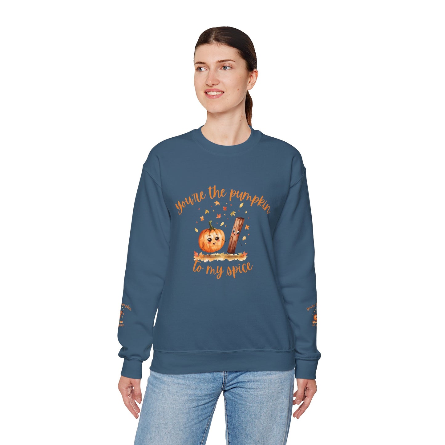 Pumpkin Spice Sweatshirt - Cozy Fall Crewneck for Halloween, Autumn Fashion, Gifts for Her, Couples Matching Outfits, Seasonal Style