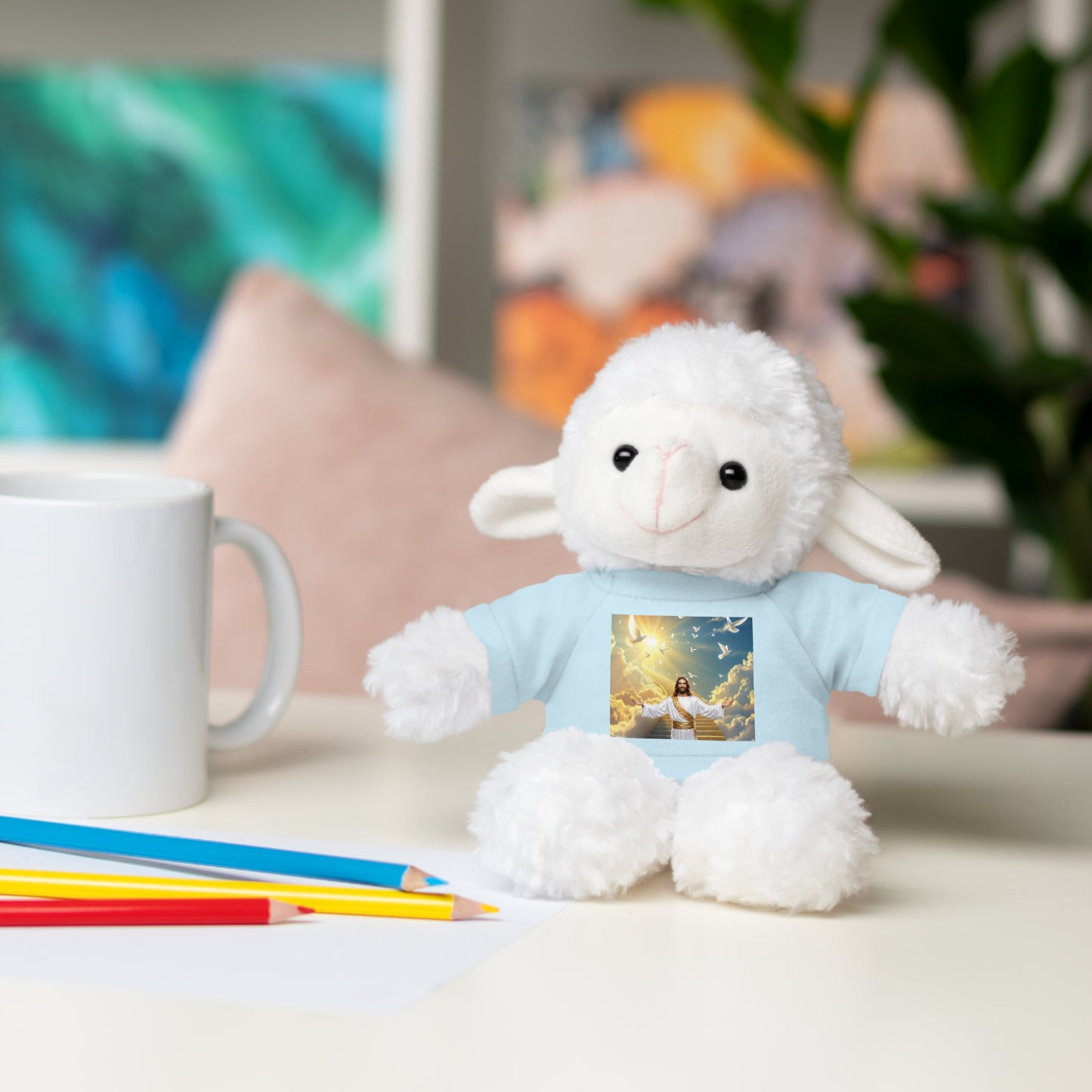 Cute Stuffed Animals with Custom Tee