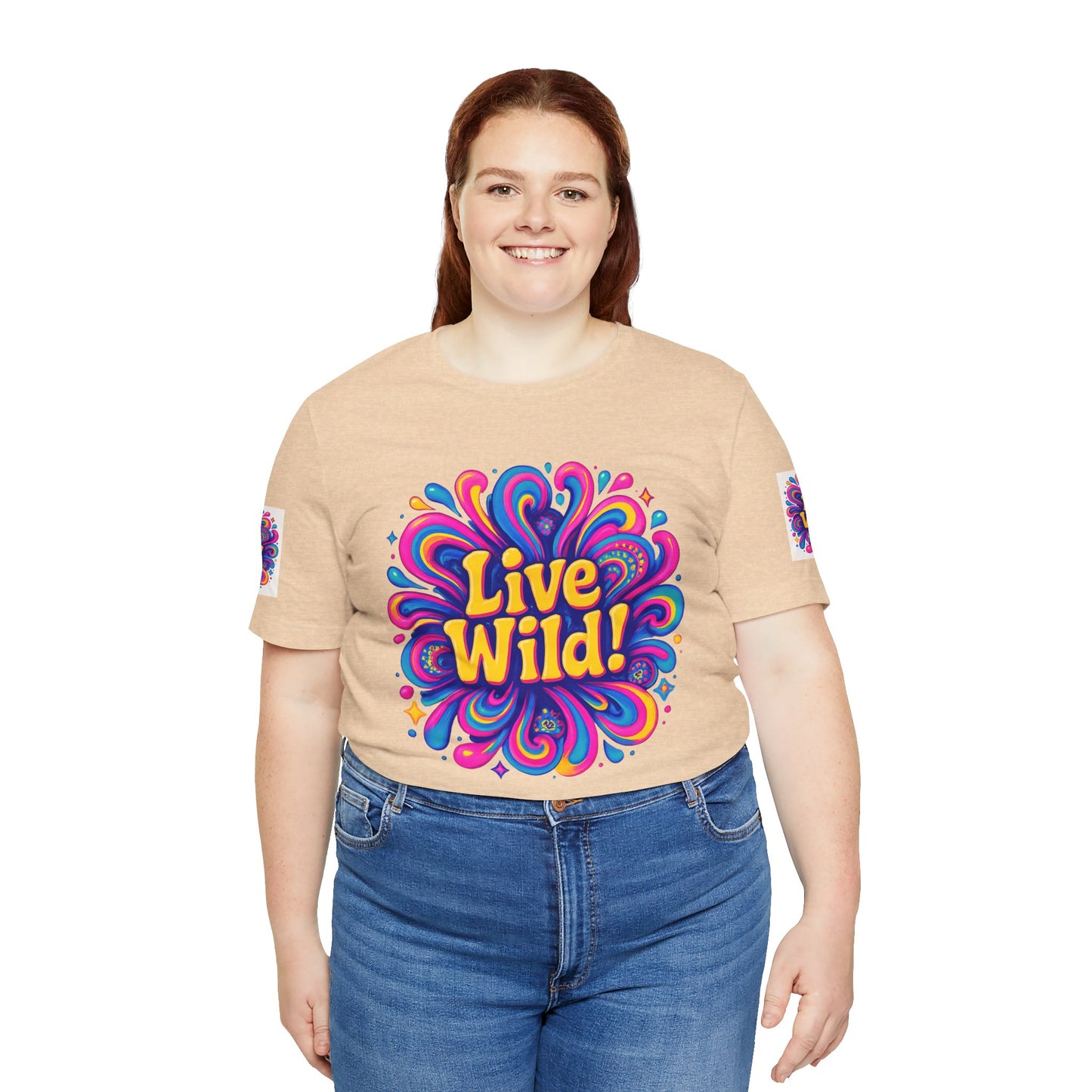 Live Wild Tee - Unisex Jersey Short Sleeve