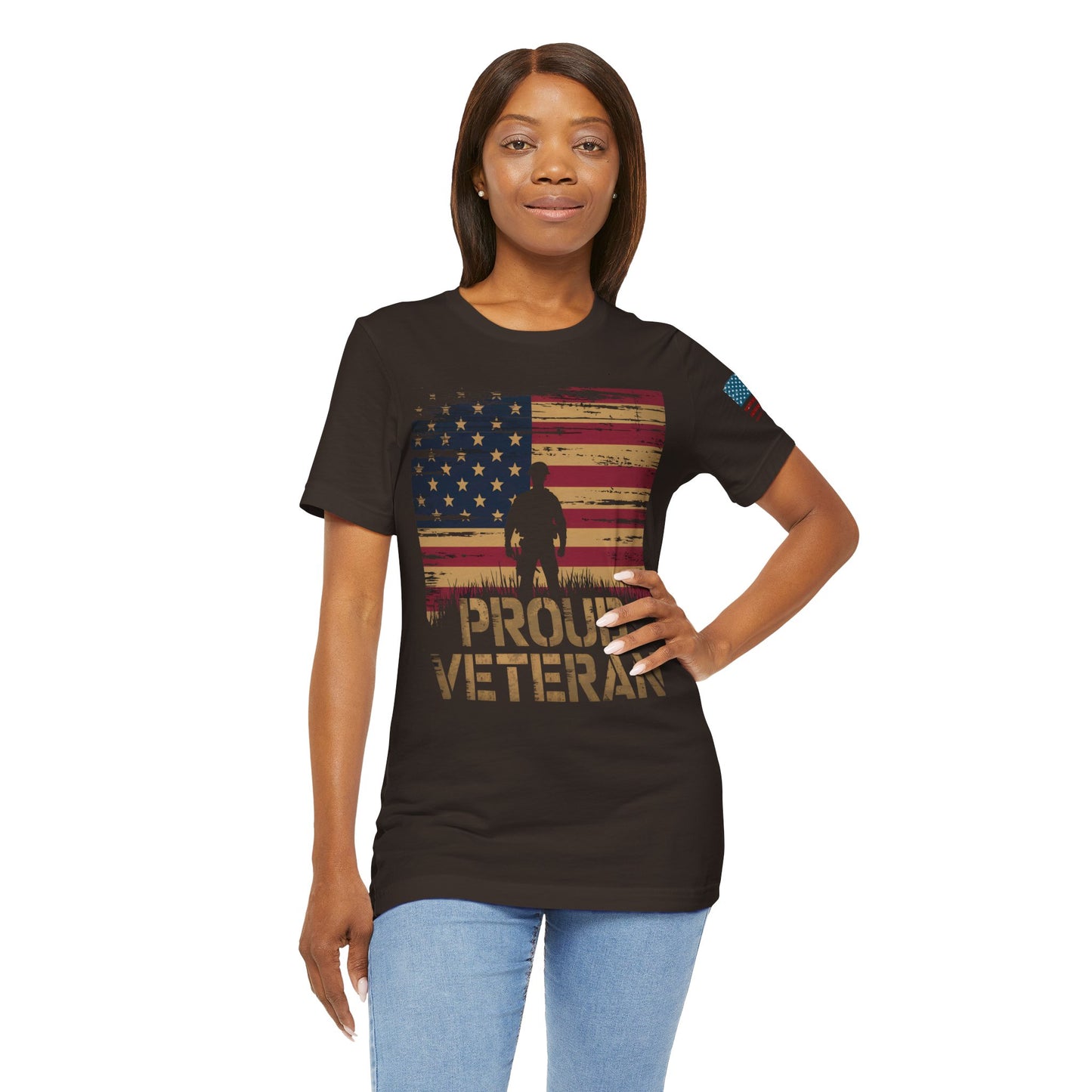 American Veteran T-Shirt — Patriotic Military Tribute Tee