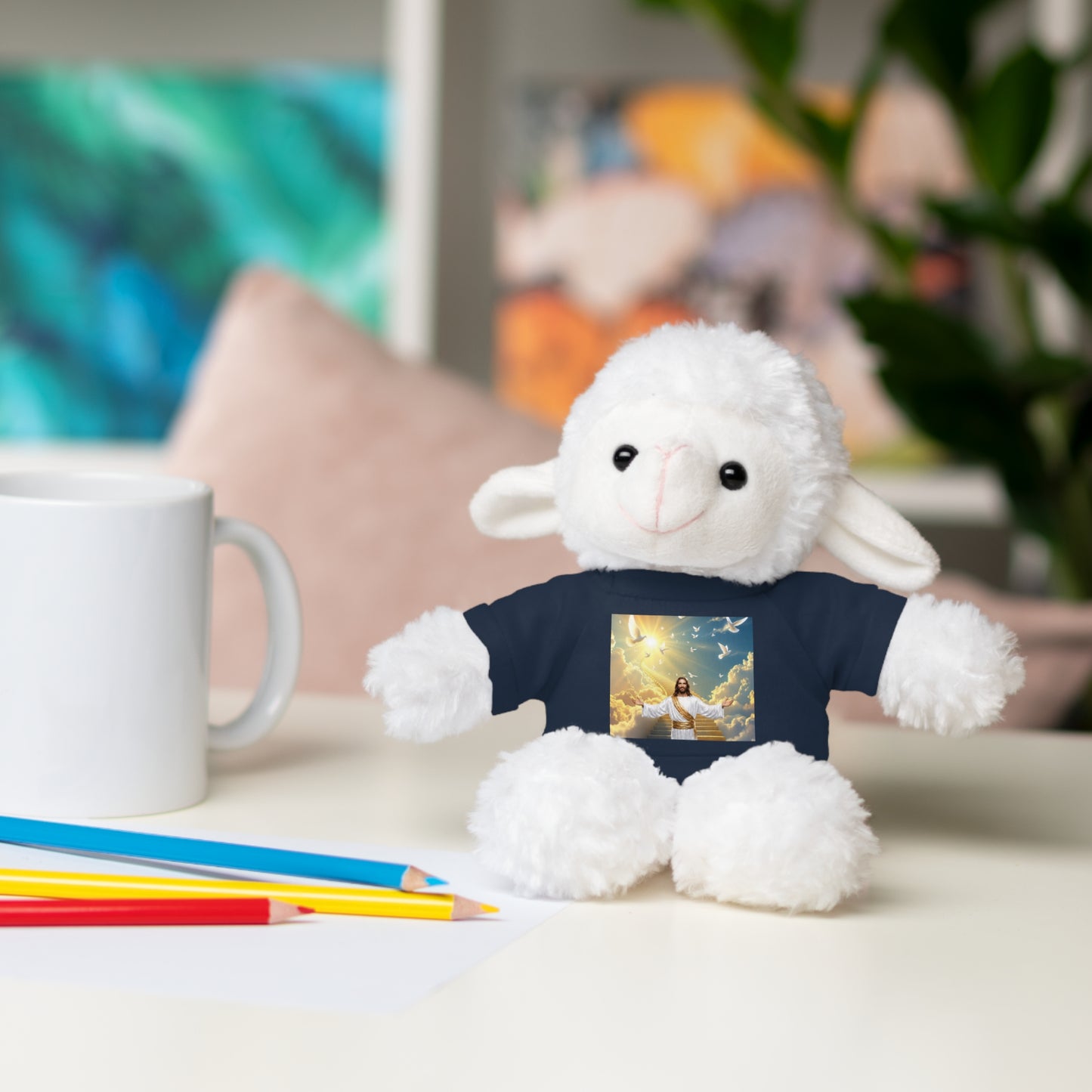 Cute Stuffed Animals with Custom Tee