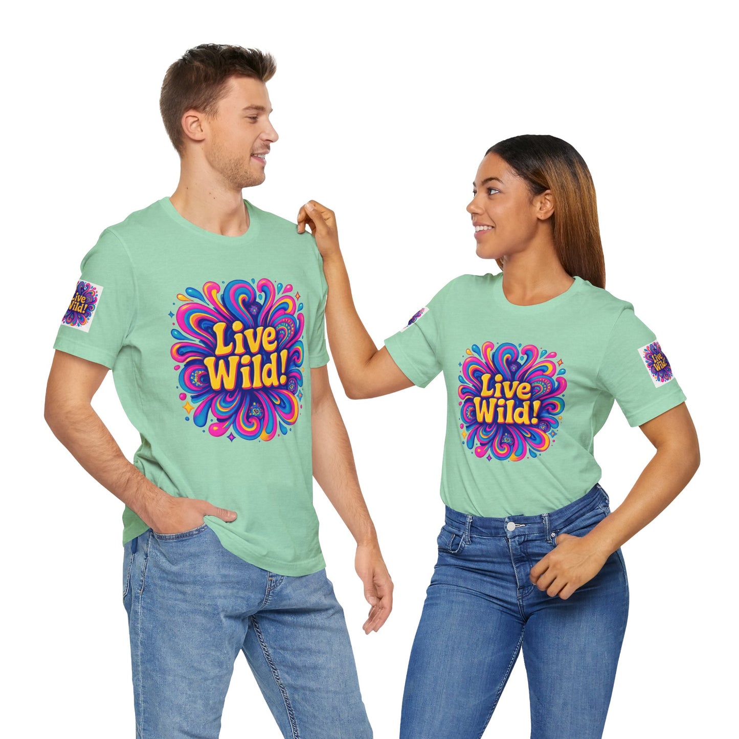 Live Wild Tee - Unisex Jersey Short Sleeve
