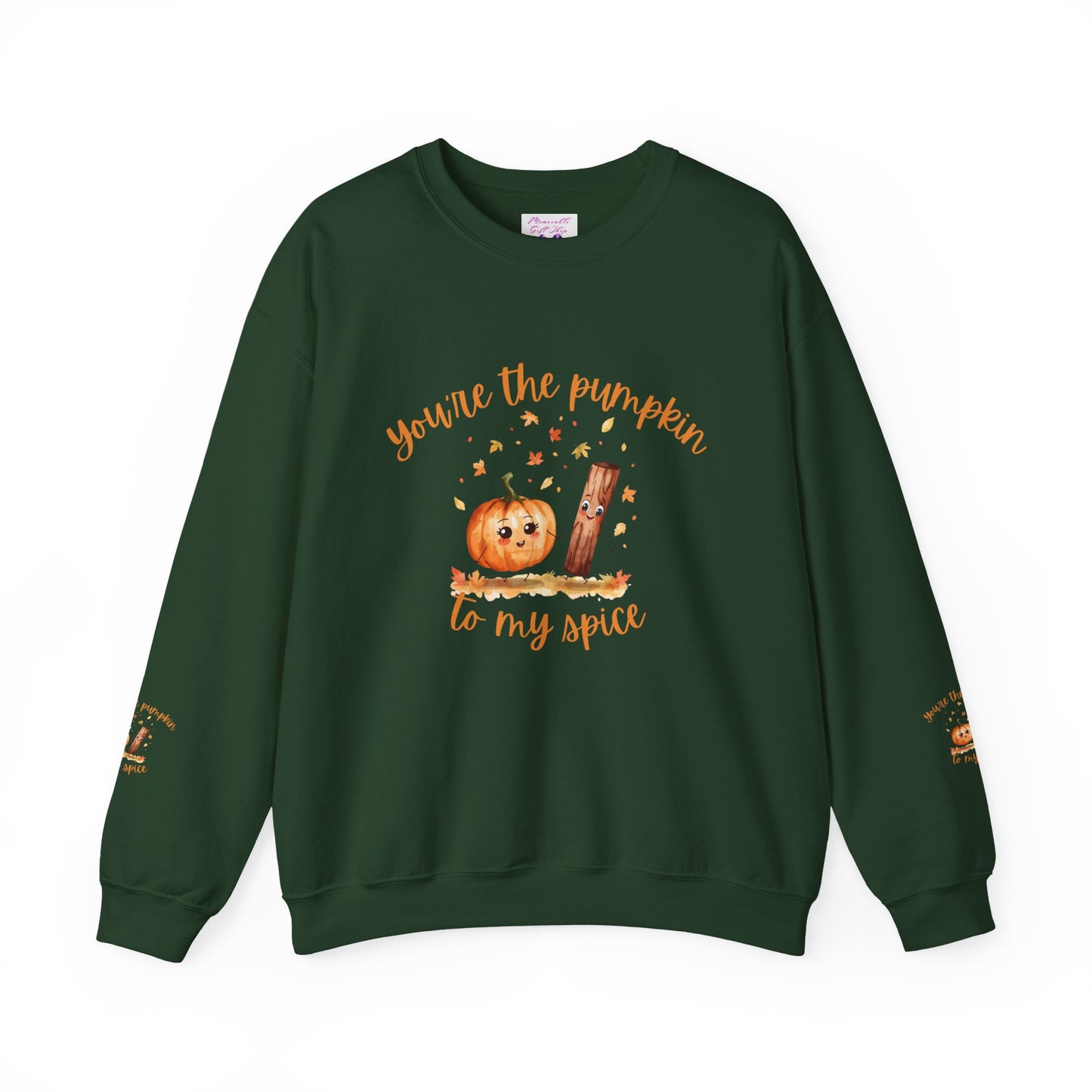 Pumpkin Spice Sweatshirt - Cozy Fall Crewneck for Halloween, Autumn Fashion, Gifts for Her, Couples Matching Outfits, Seasonal Style