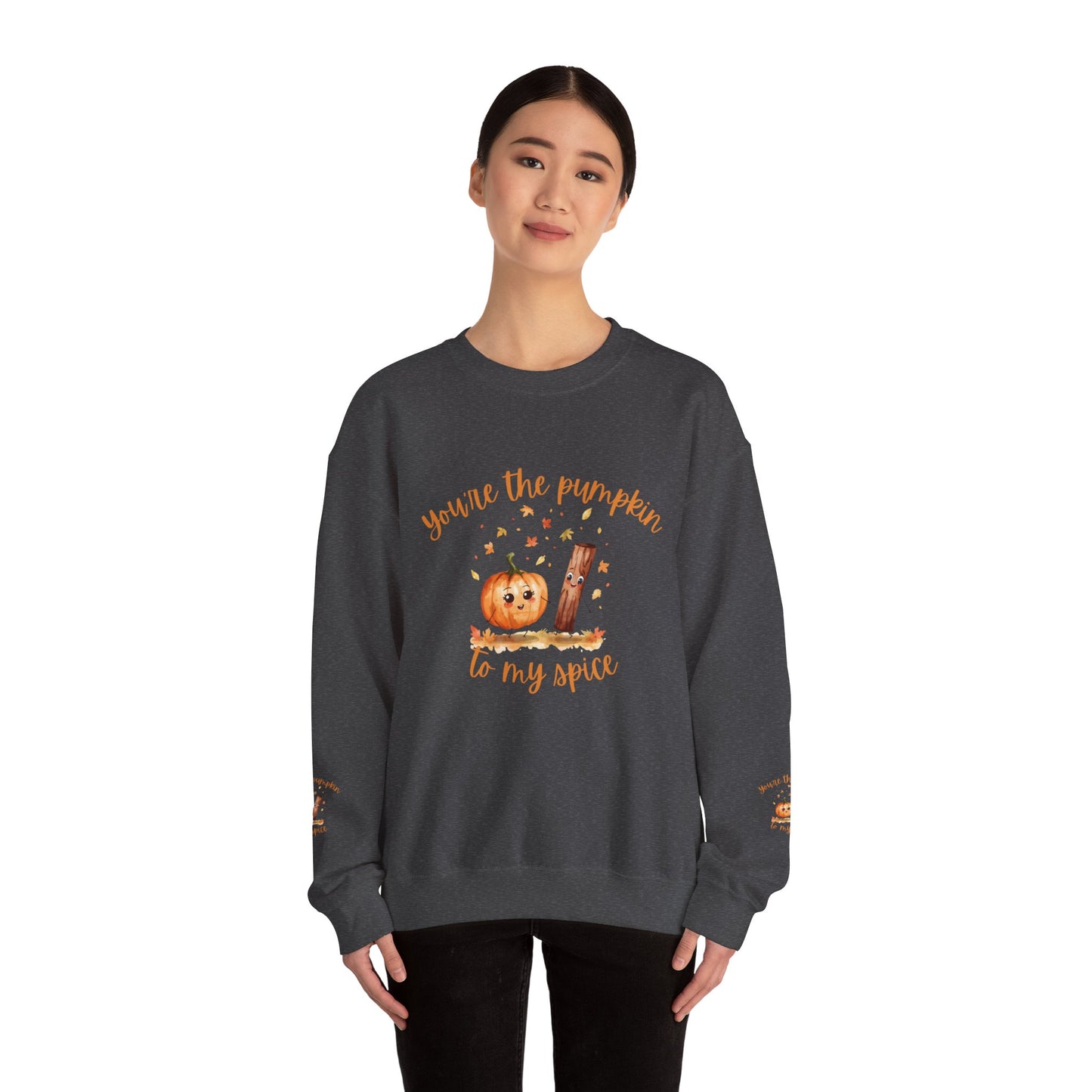 Pumpkin Spice Sweatshirt - Cozy Fall Crewneck for Halloween, Autumn Fashion, Gifts for Her, Couples Matching Outfits, Seasonal Style