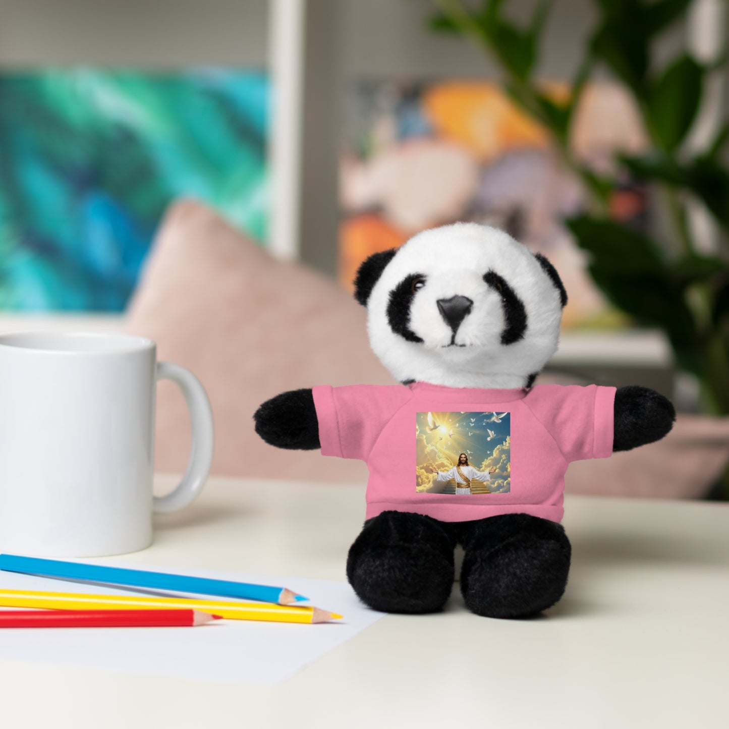 Cute Stuffed Animals with Custom Tee