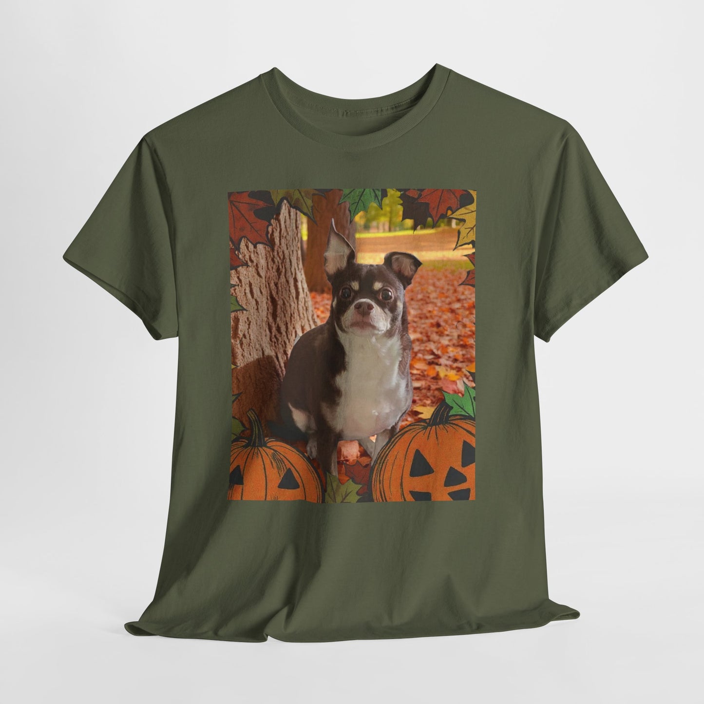Fall Dog Unisex Tee, Dog Lovers Fall Shirt