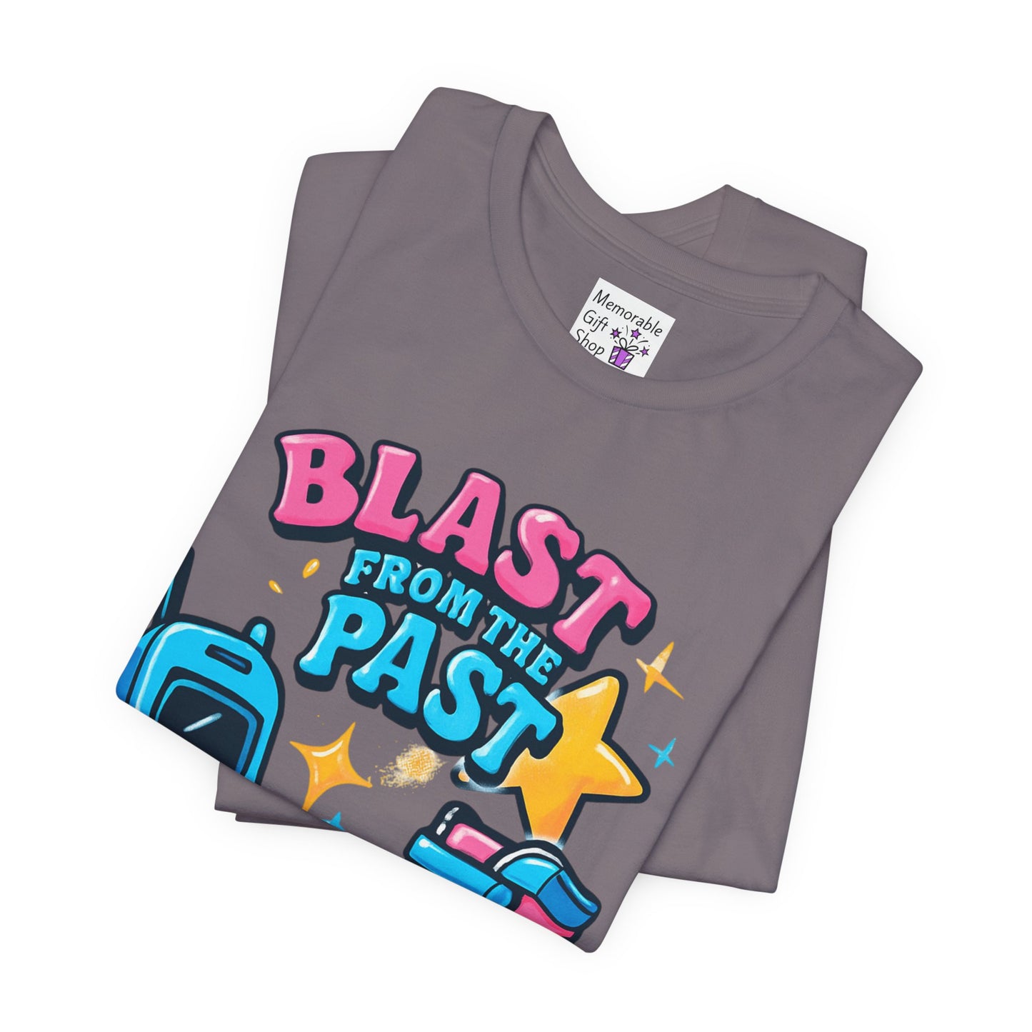 Retro Tee - Roller Skates & Cordless Phones Design