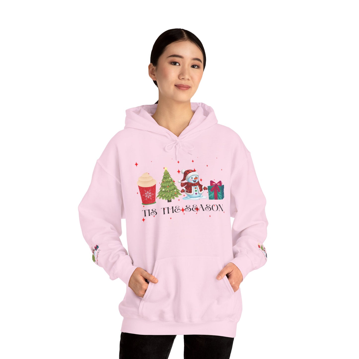 Festive Holiday Hoodie - 'Tis the Season Sweatshirt