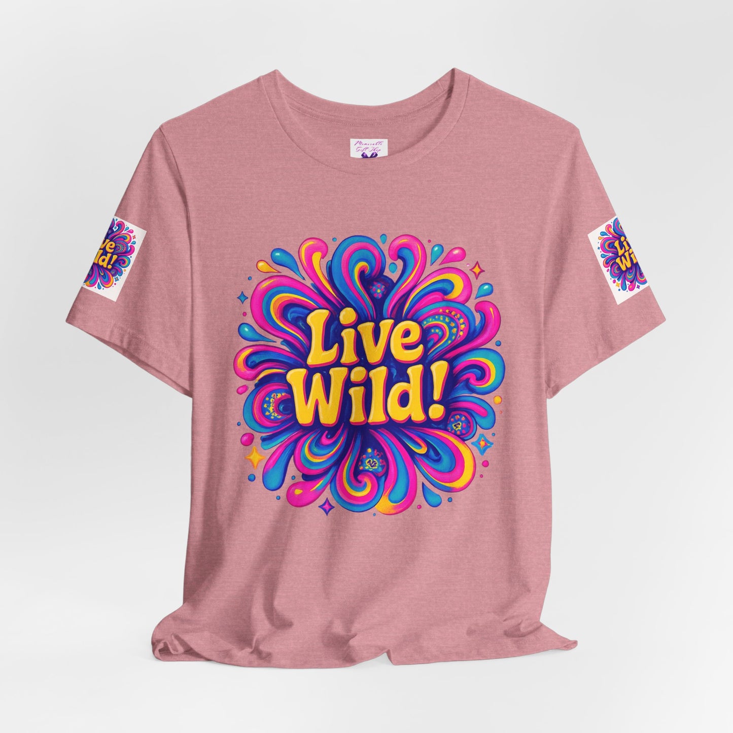 Live Wild Tee - Unisex Jersey Short Sleeve