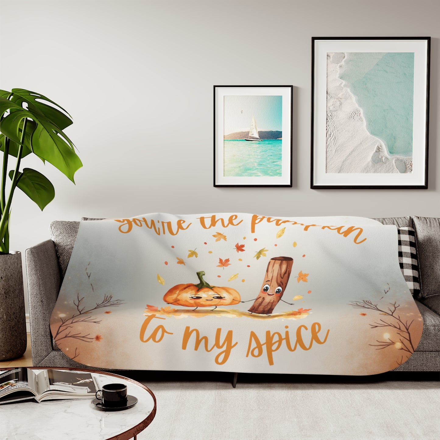 Couple Sherpa Blanket