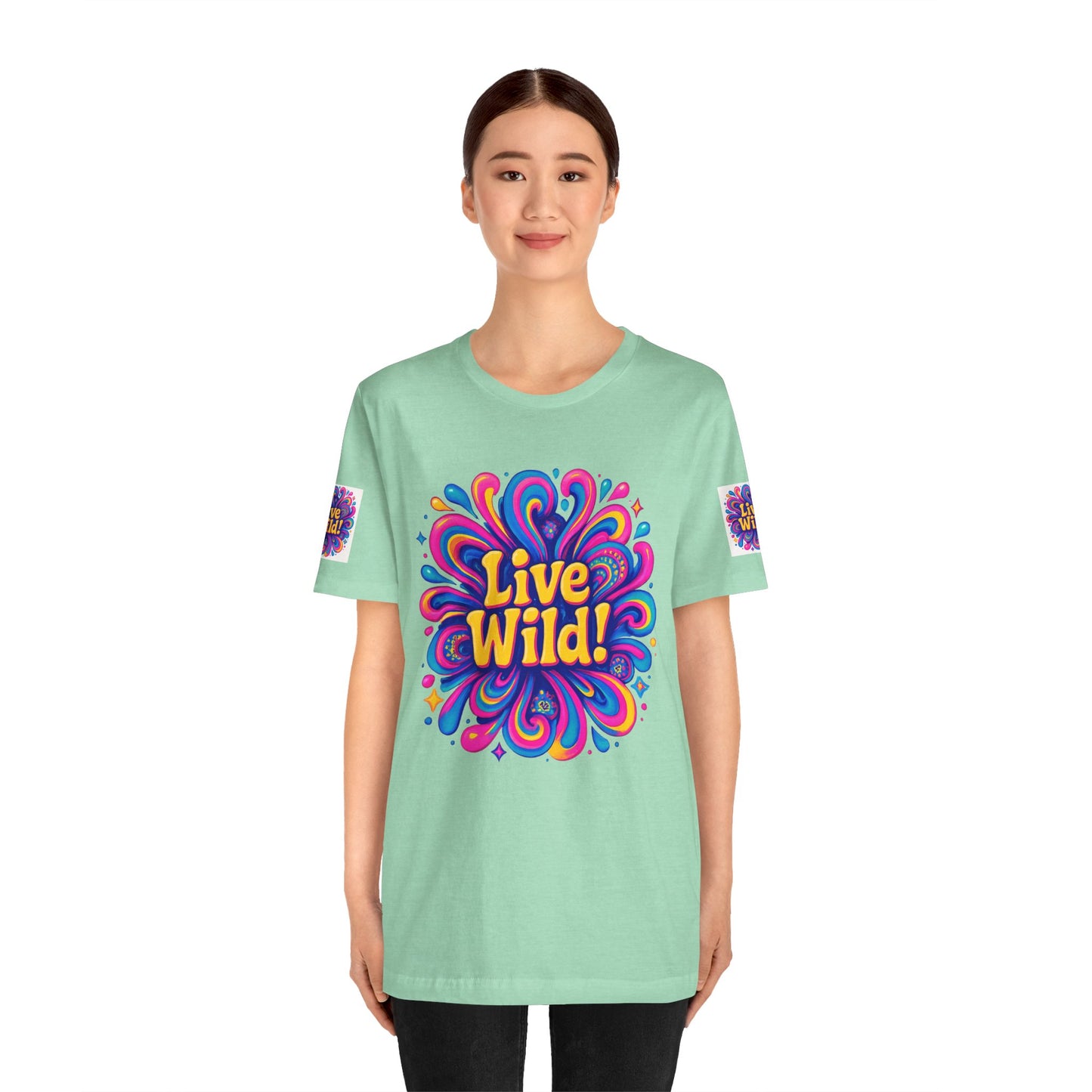 Live Wild Tee - Unisex Jersey Short Sleeve