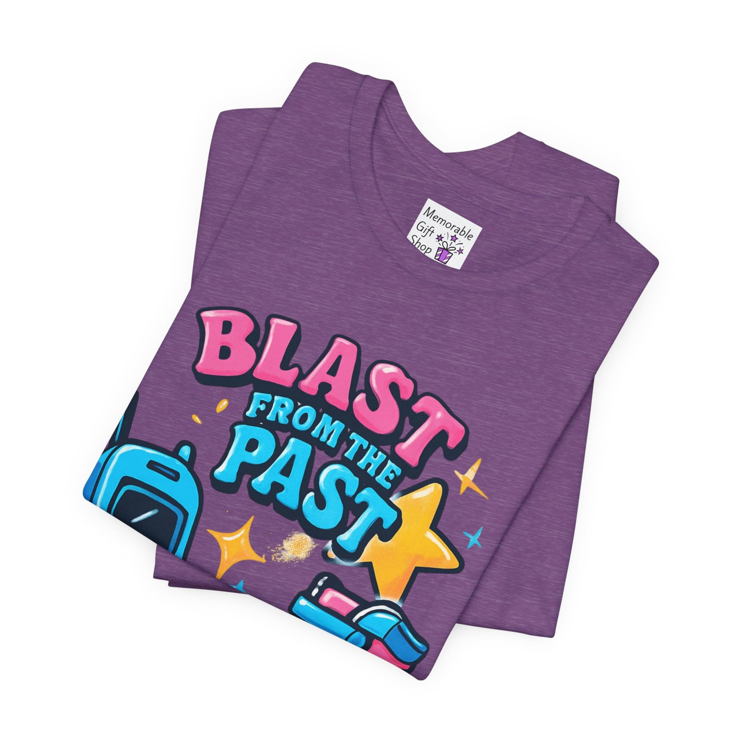 Retro Tee - Roller Skates & Cordless Phones Design