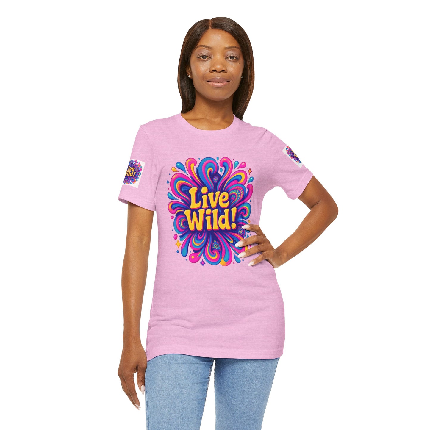 Live Wild Tee - Unisex Jersey Short Sleeve
