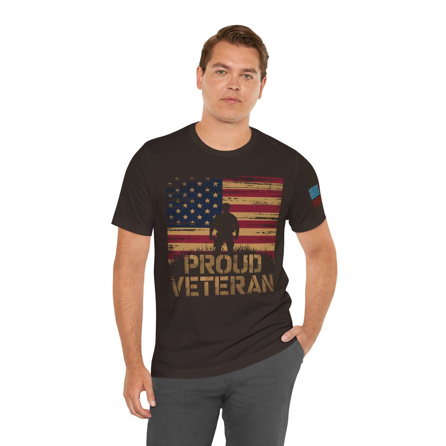 American Veteran T-Shirt — Patriotic Military Tribute Tee