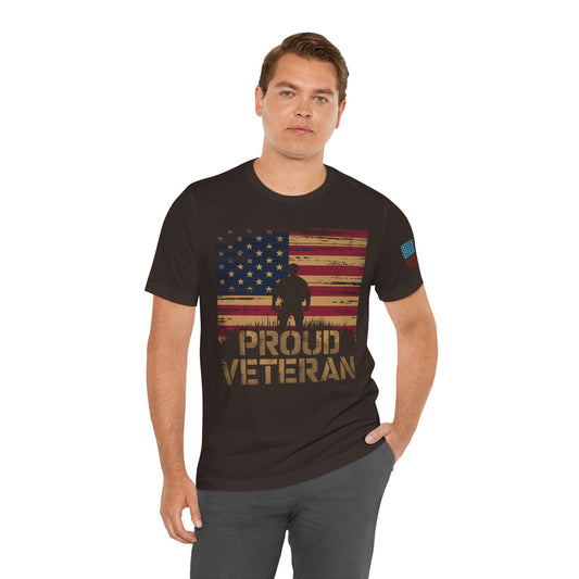 American Veteran T-Shirt — Patriotic Military Tribute Tee