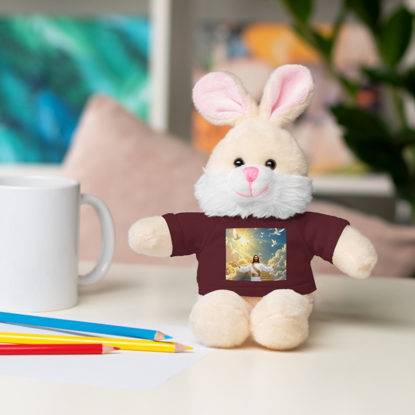 Cute Stuffed Animals with Custom Tee