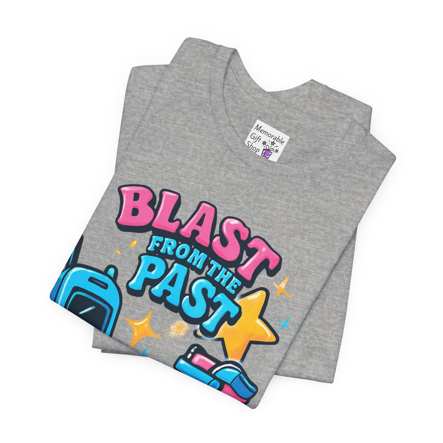 Retro Tee - Roller Skates & Cordless Phones Design