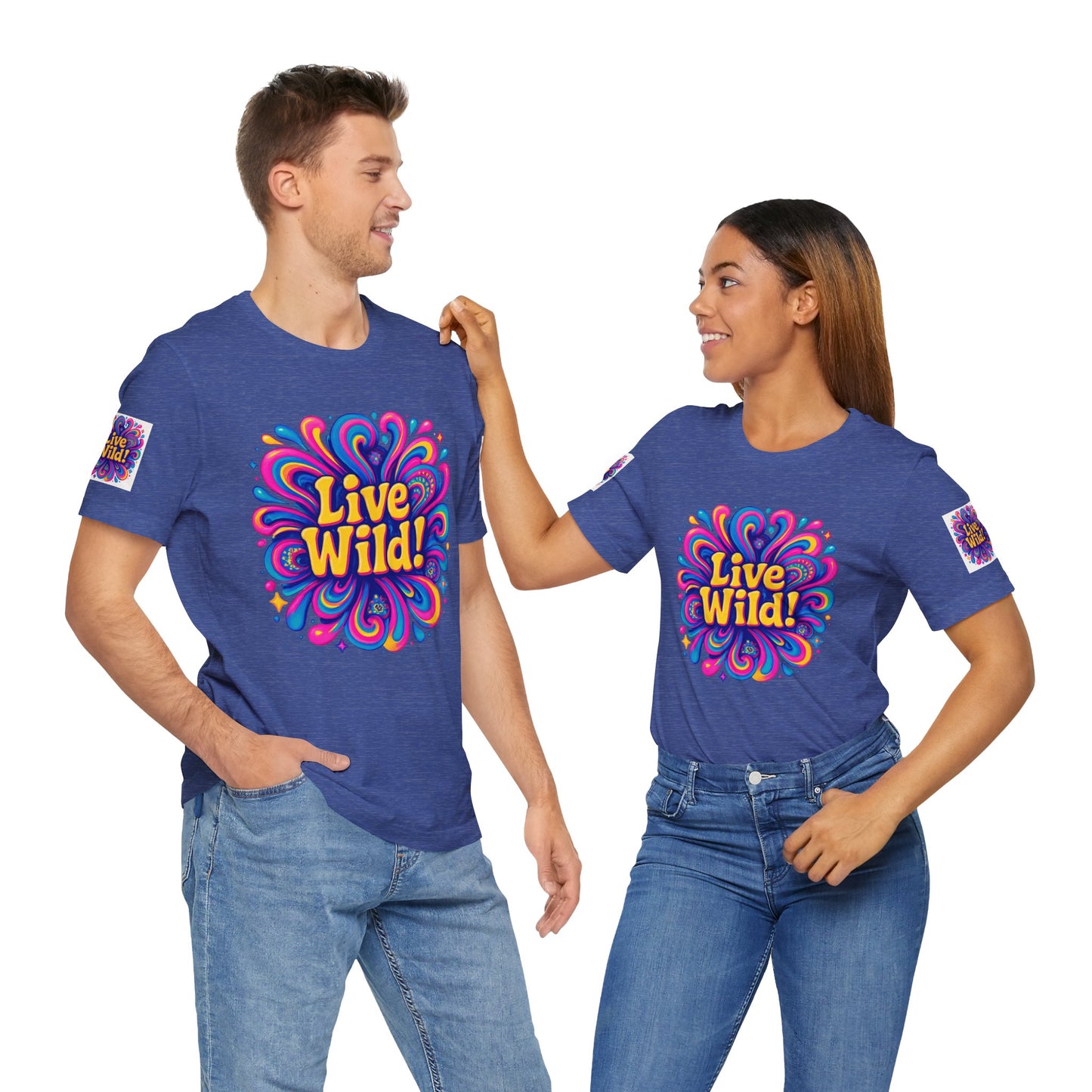 Live Wild Tee - Unisex Jersey Short Sleeve