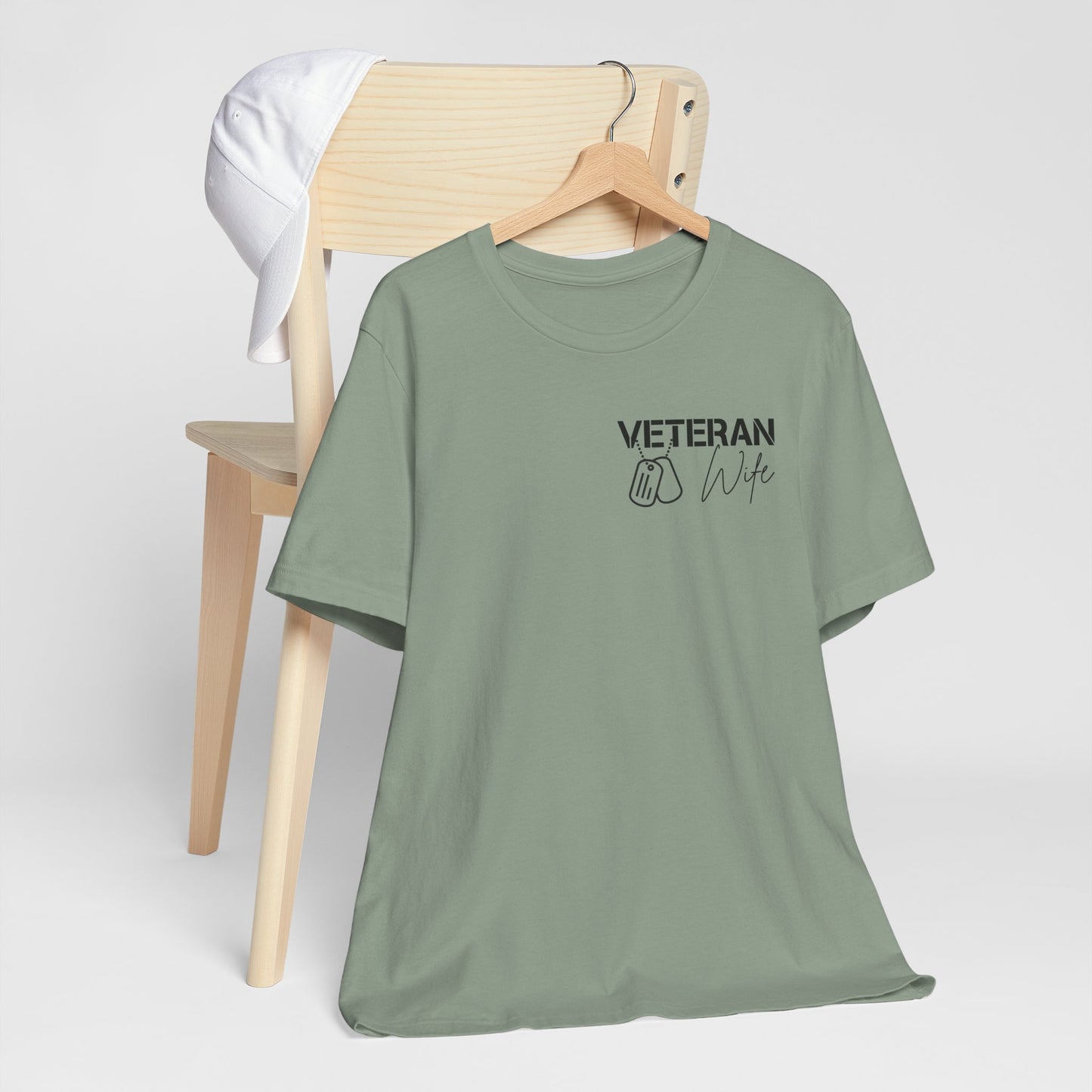 Veteran Wife T-Shirt — Proud Military Spouse Tee