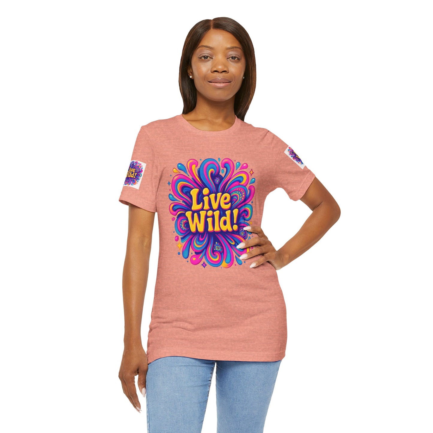 Live Wild Tee - Unisex Jersey Short Sleeve