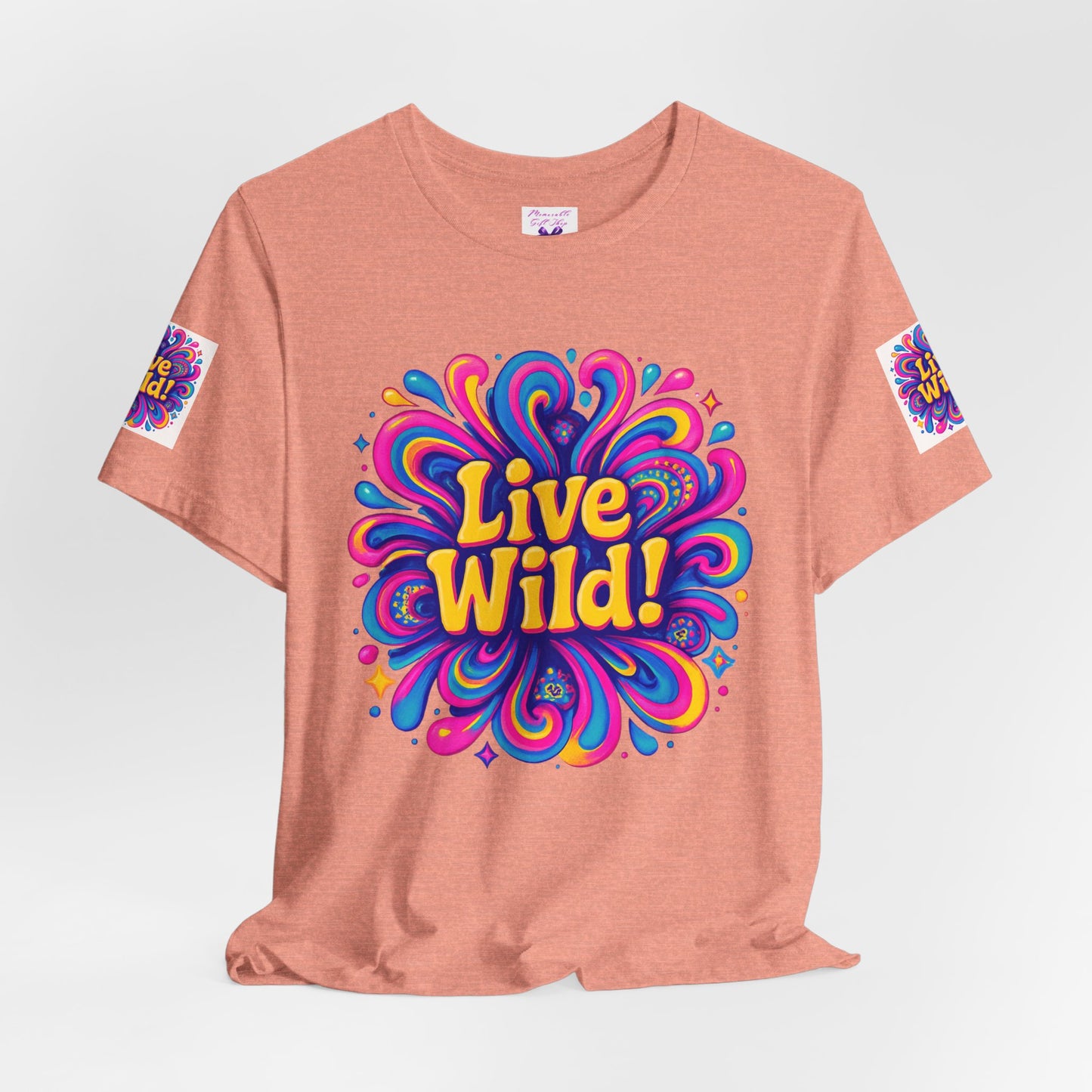 Live Wild Tee - Unisex Jersey Short Sleeve