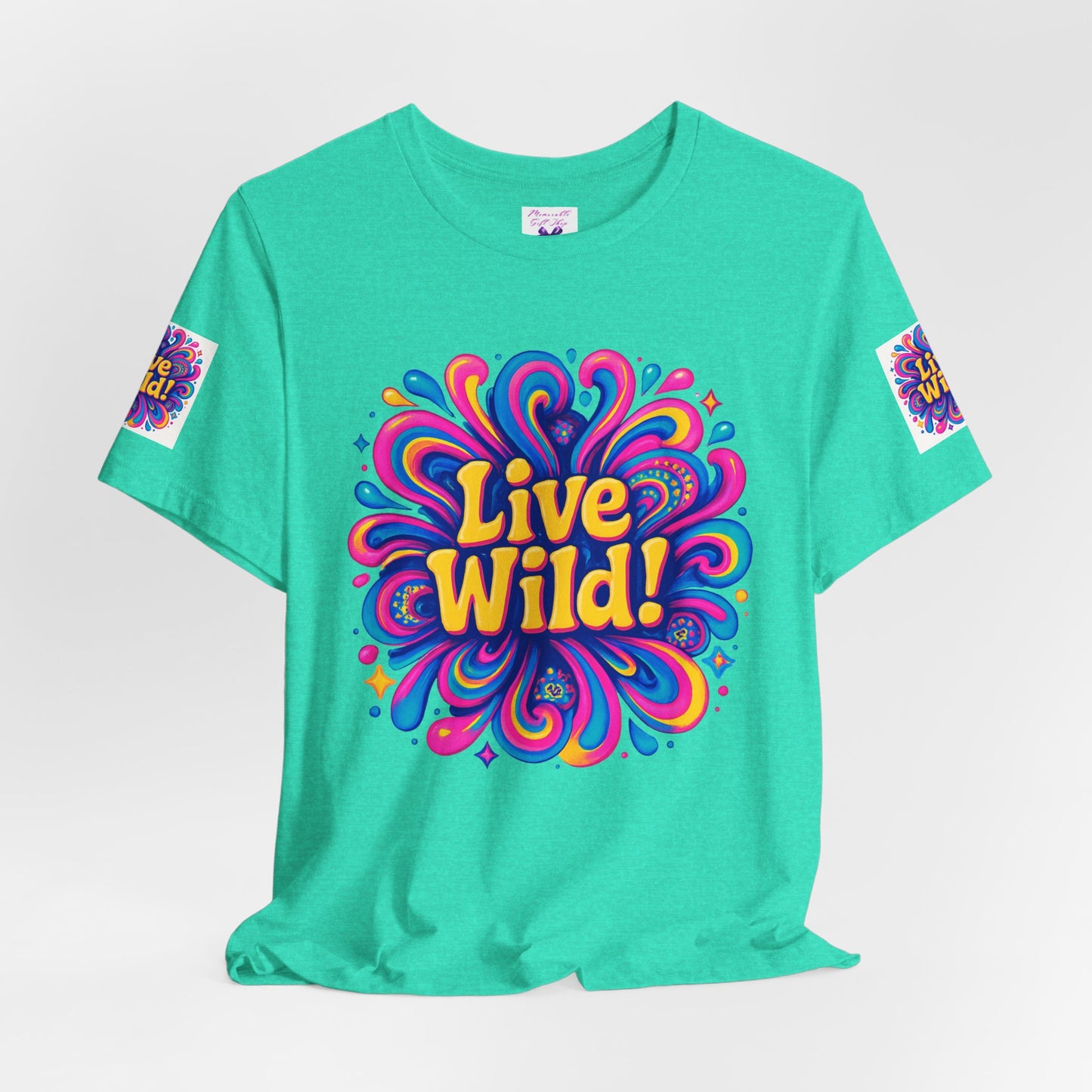 Live Wild Tee - Unisex Jersey Short Sleeve