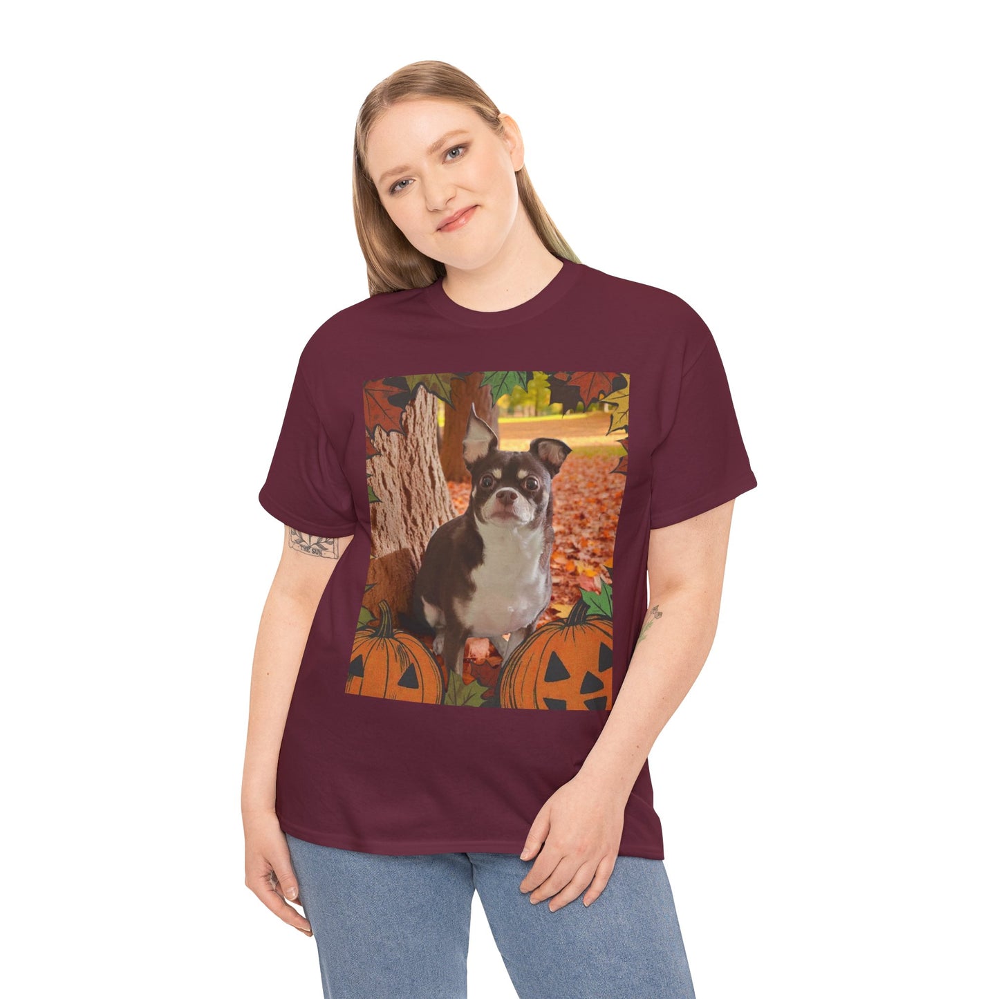 Fall Dog Unisex Tee, Dog Lovers Fall Shirt
