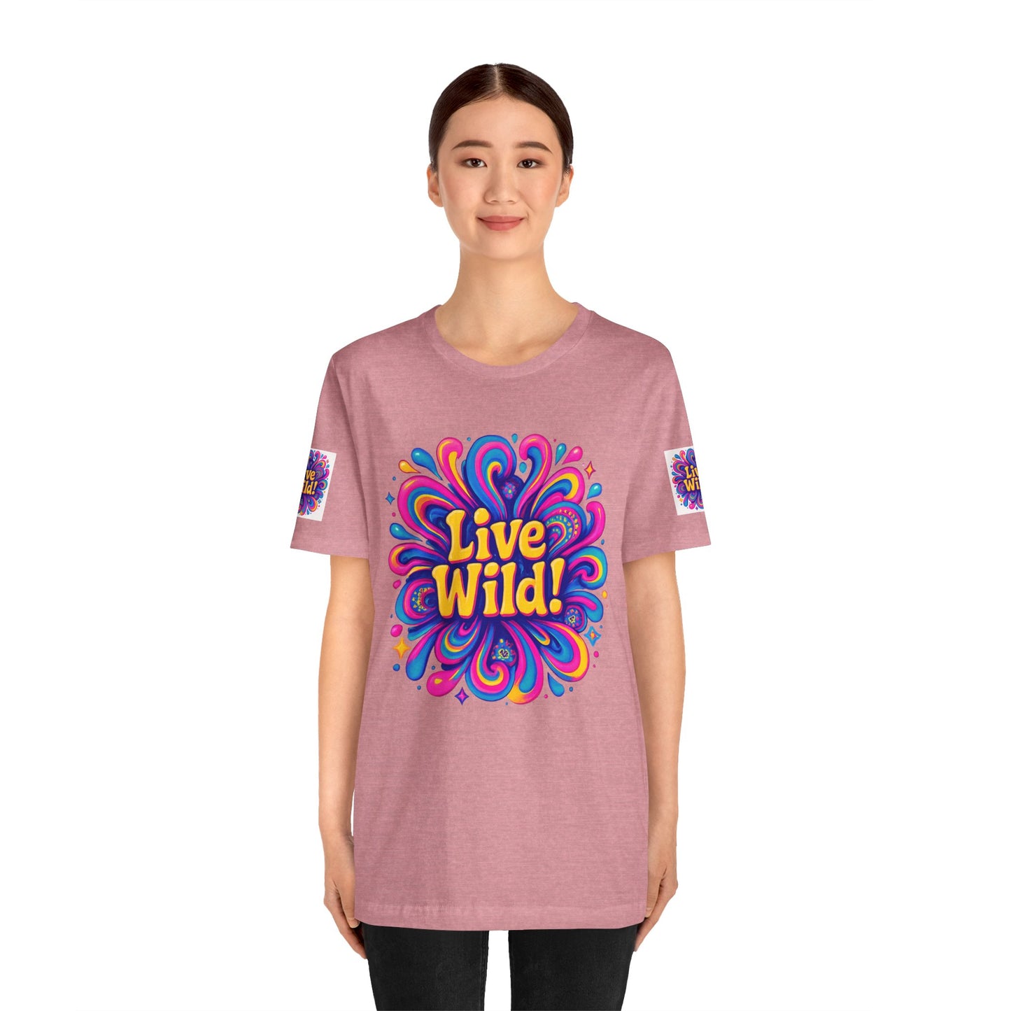 Live Wild Tee - Unisex Jersey Short Sleeve