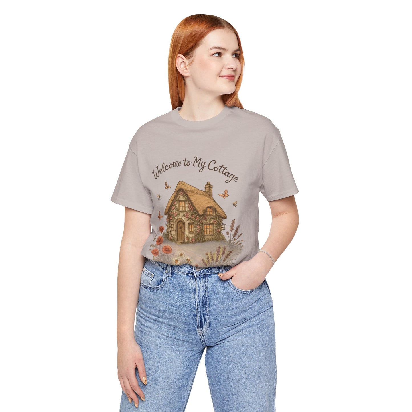 Cottage Tee - Relaxing English Countryside Short Sleeve Shirt