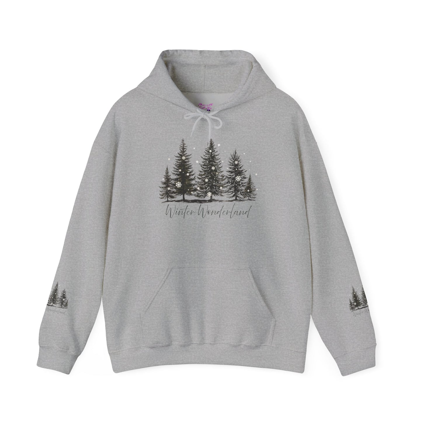 Lush Forest Hoodie - Cozy Unisex Heavy Blend Sweatshirt for Nature Lovers