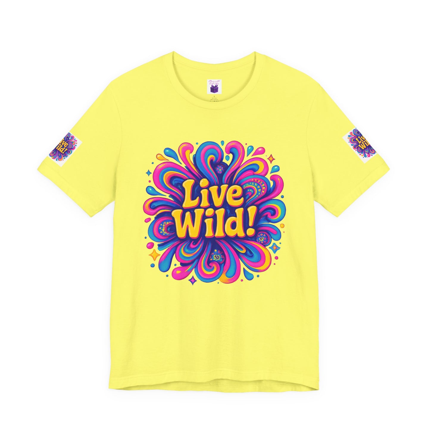Live Wild Tee - Unisex Jersey Short Sleeve