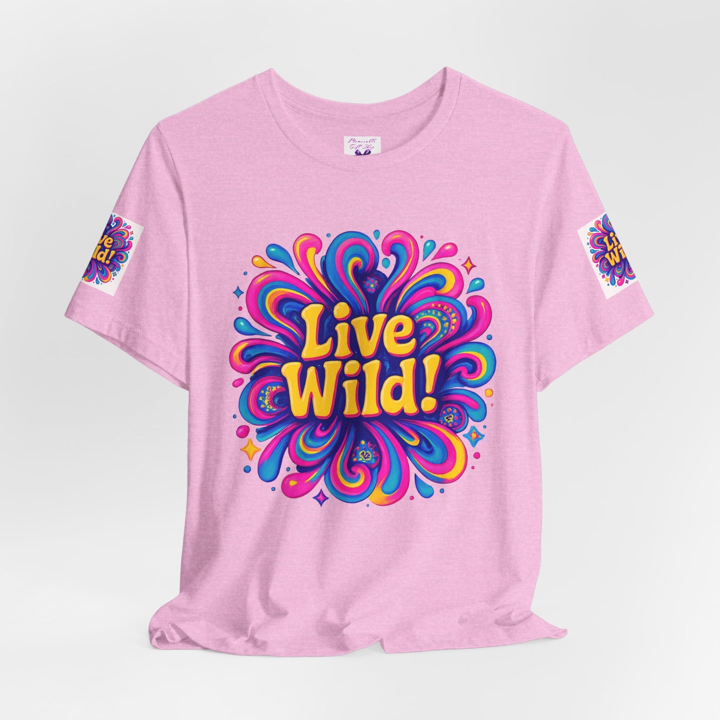 Live Wild Tee - Unisex Jersey Short Sleeve
