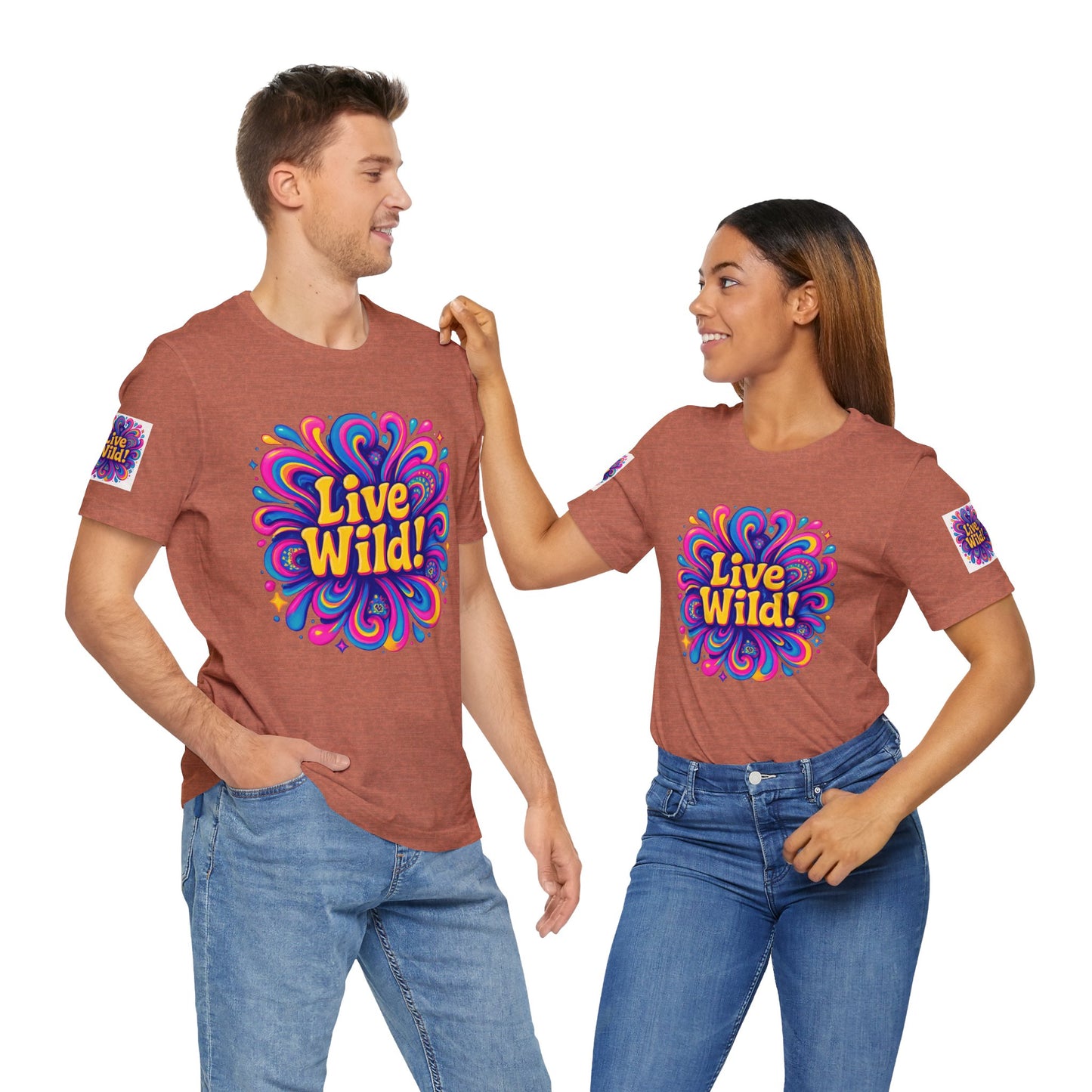 Live Wild Tee - Unisex Jersey Short Sleeve