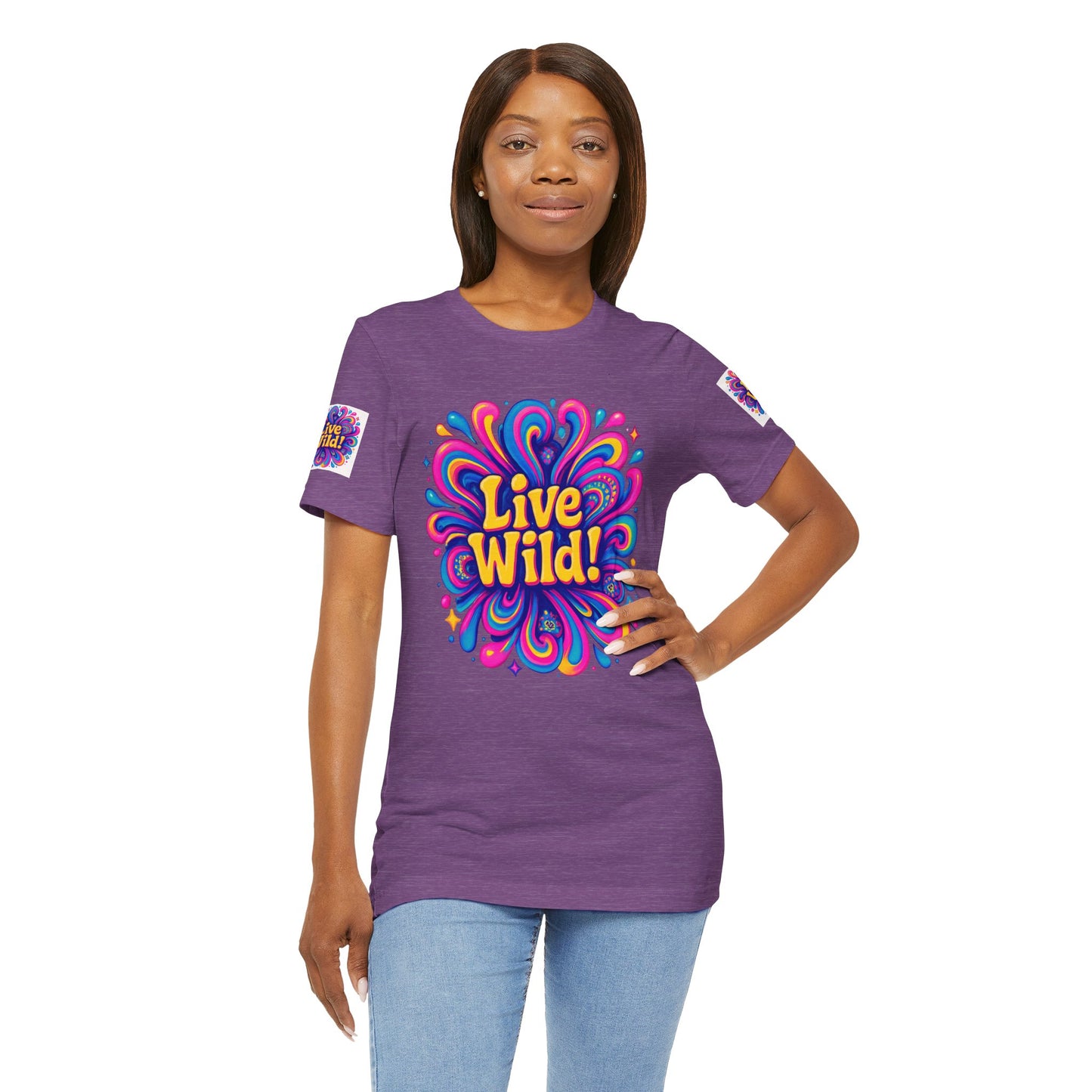 Live Wild Tee - Unisex Jersey Short Sleeve