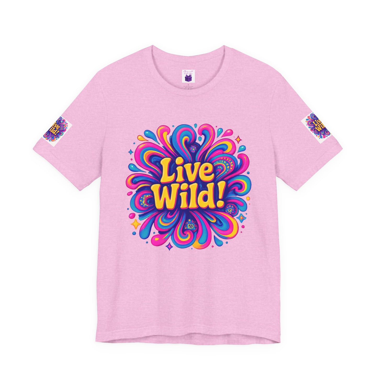 Live Wild Tee - Unisex Jersey Short Sleeve