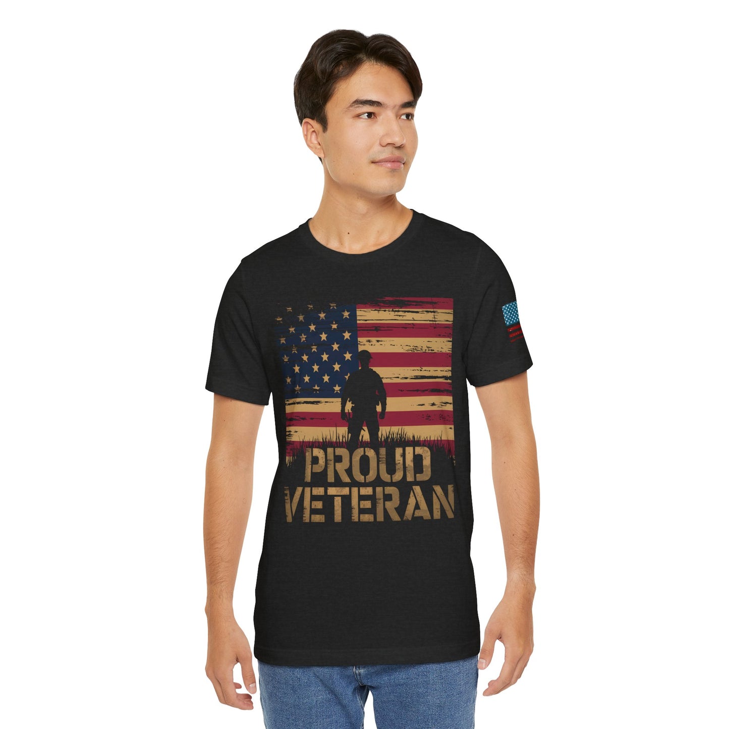 American Veteran T-Shirt — Patriotic Military Tribute Tee