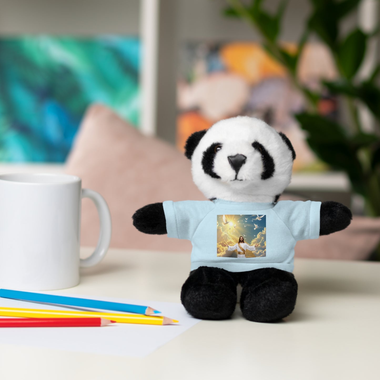 Cute Stuffed Animals with Custom Tee