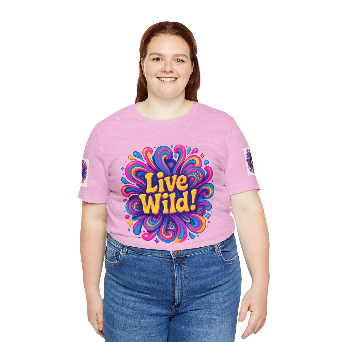 Live Wild Tee - Unisex Jersey Short Sleeve