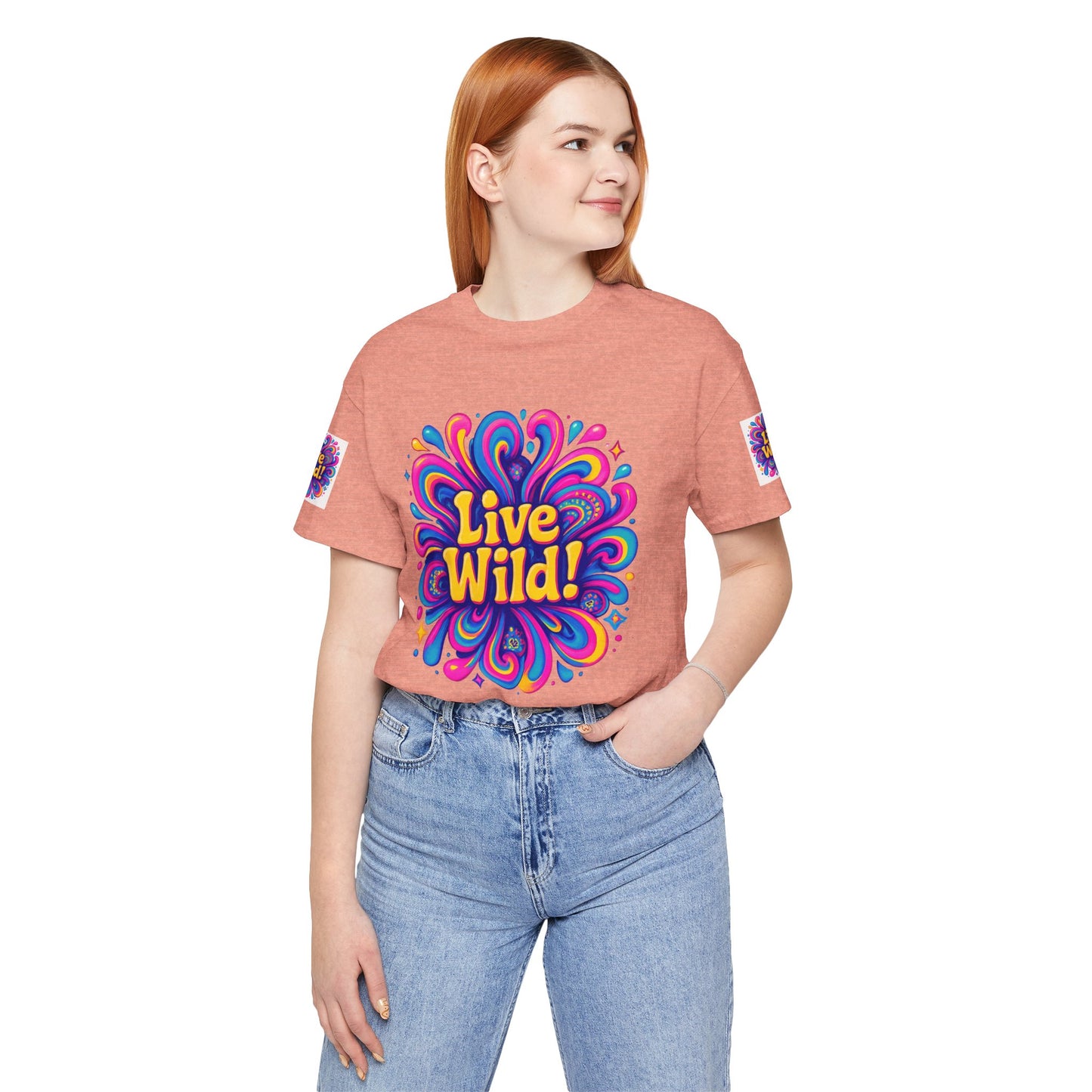 Live Wild Tee - Unisex Jersey Short Sleeve
