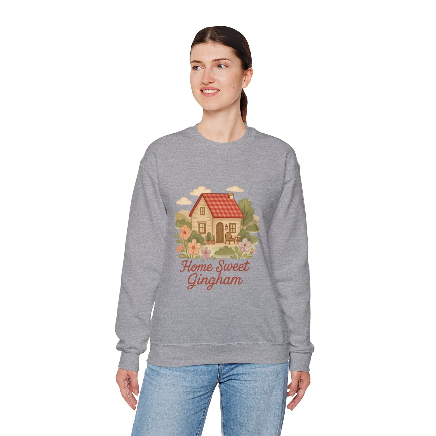 English Cottage Crewneck Sweatshirt