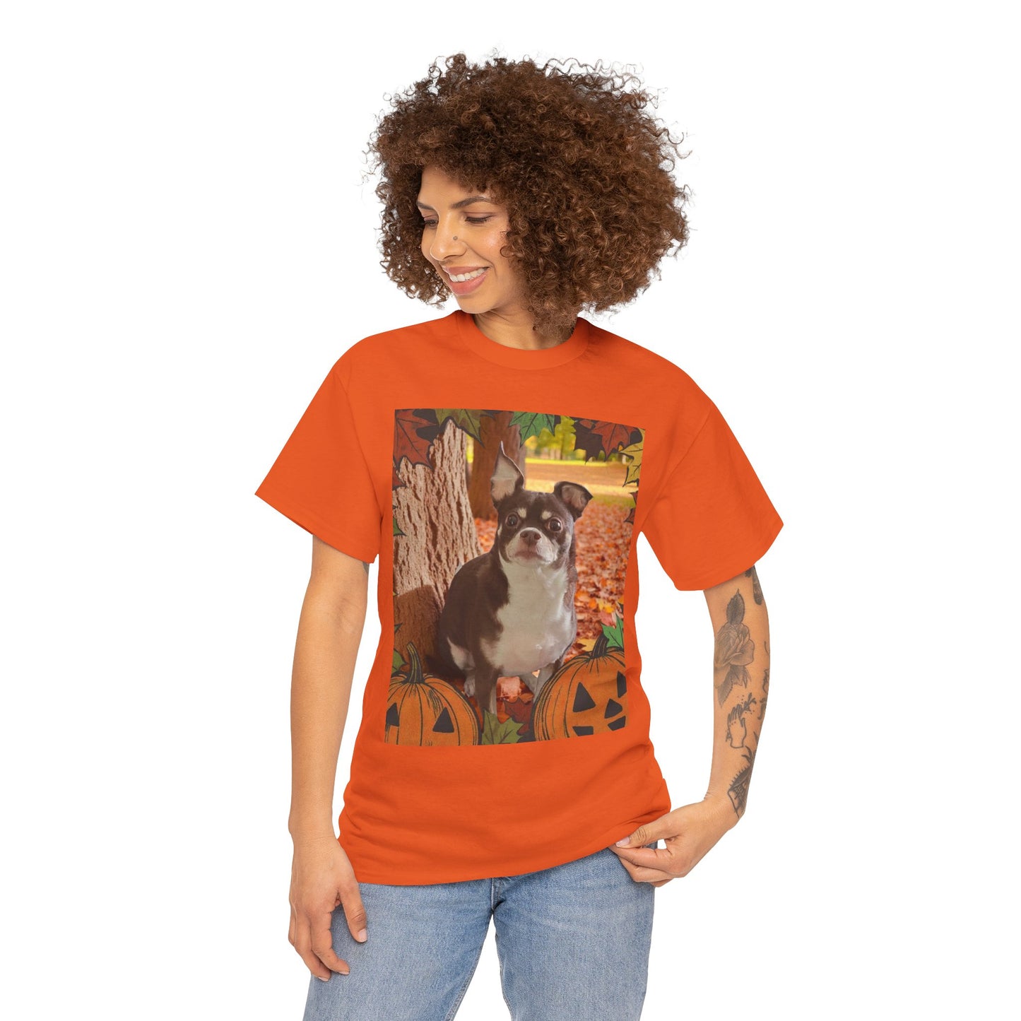 Fall Dog Unisex Tee, Dog Lovers Fall Shirt