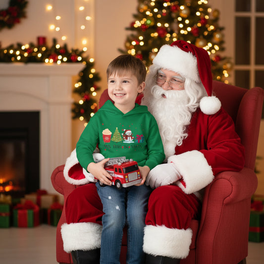 Toddler Holiday Hoodie - 'Tis the Season Pullover