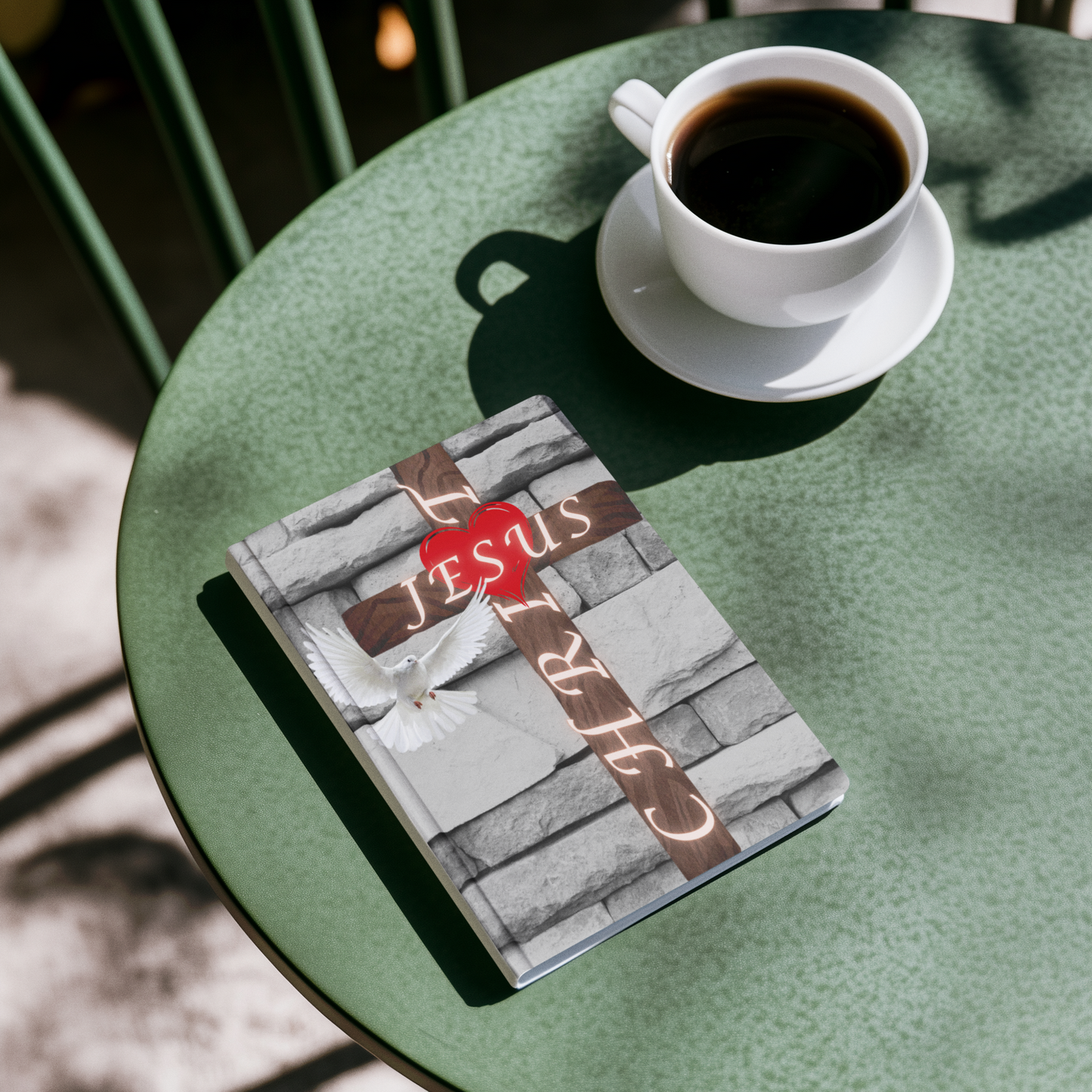 Inspirational Christian Hardcover Journal | Faith Reflection Notebook, Jesus Love Diary, Spiritual Writing Journal, Gift for [...]