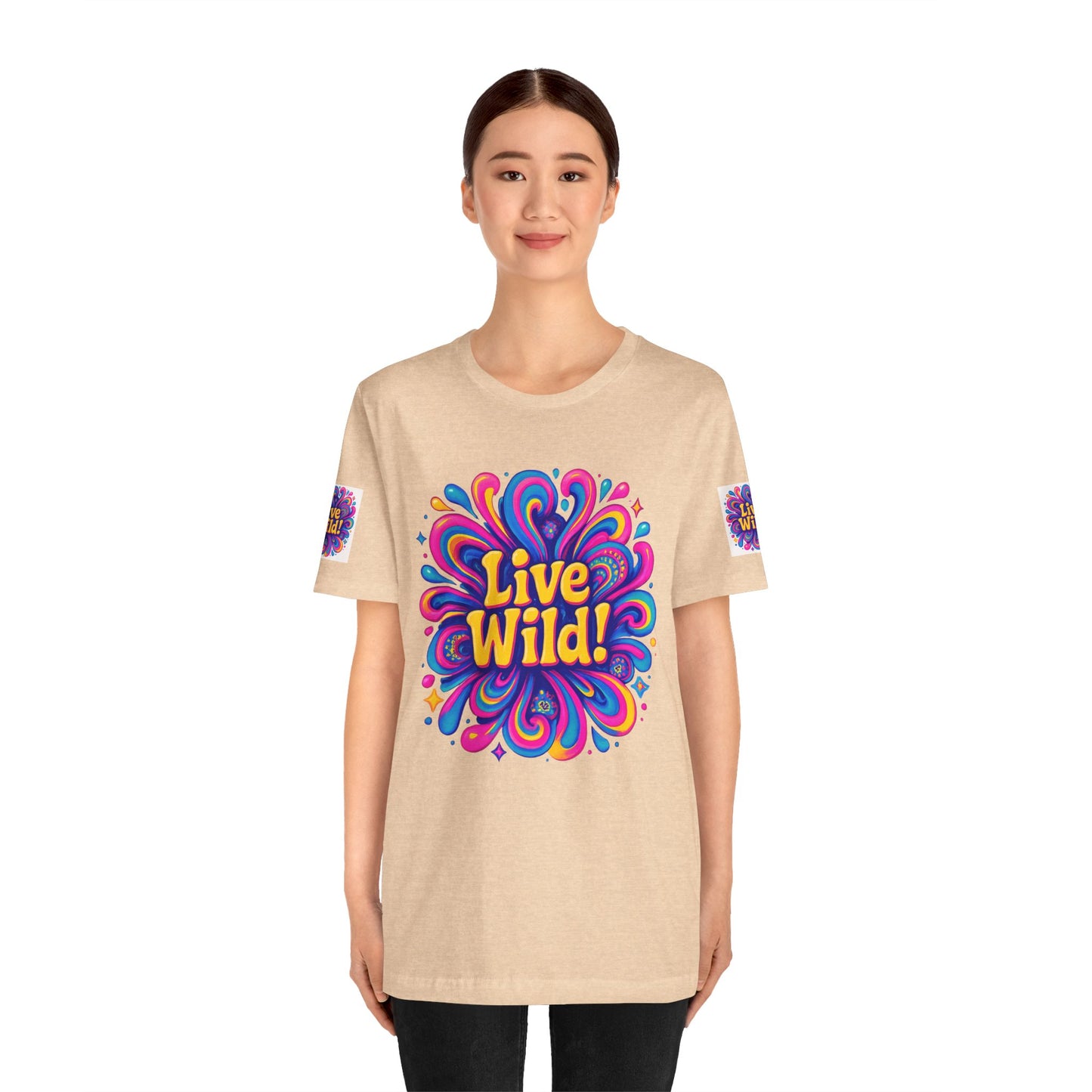 Live Wild Tee - Unisex Jersey Short Sleeve