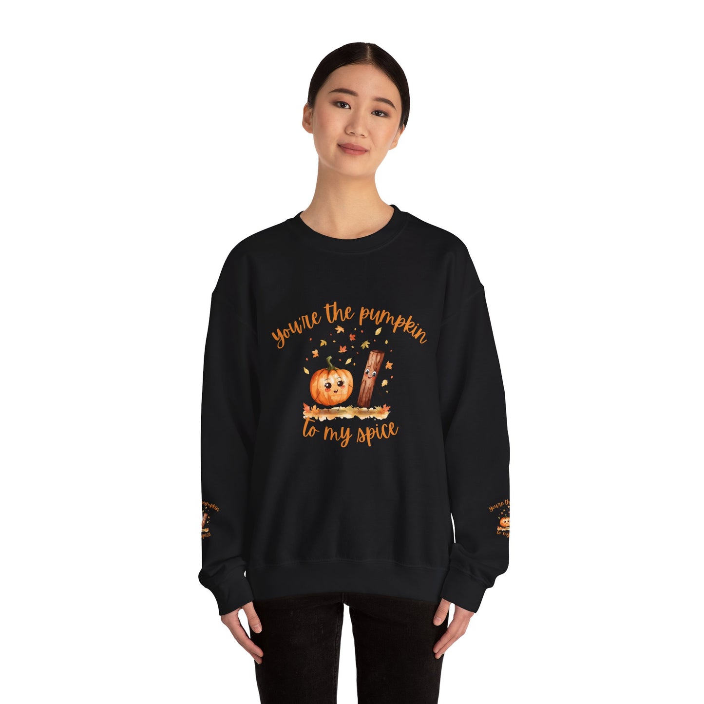 Pumpkin Spice Sweatshirt - Cozy Fall Crewneck for Halloween, Autumn Fashion, Gifts for Her, Couples Matching Outfits, Seasonal Style