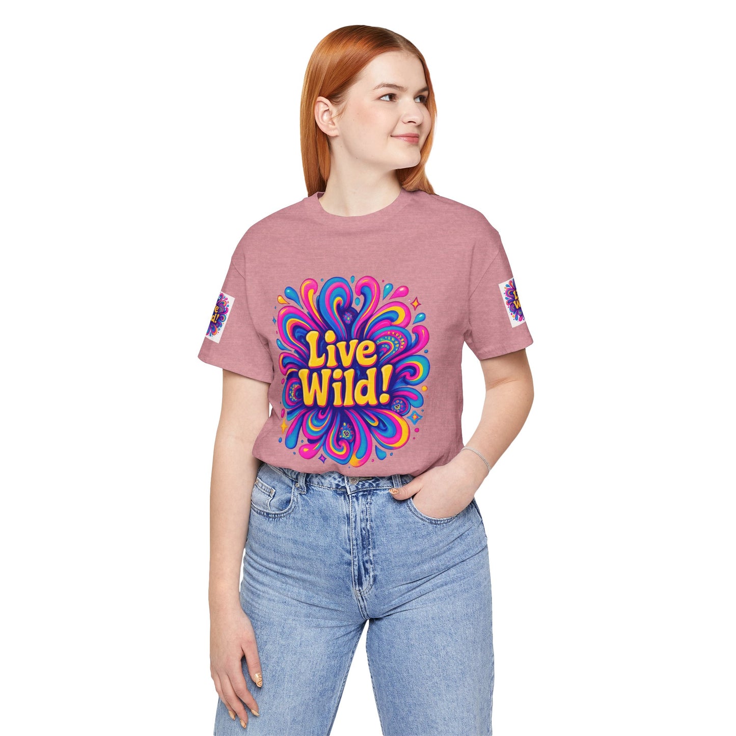 Live Wild Tee - Unisex Jersey Short Sleeve