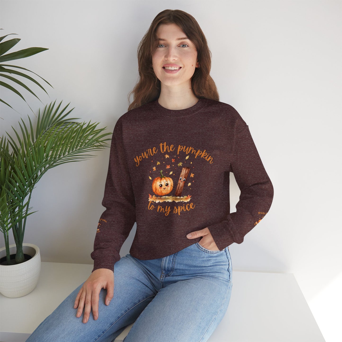 Pumpkin Spice Sweatshirt - Cozy Fall Crewneck for Halloween, Autumn Fashion, Gifts for Her, Couples Matching Outfits, Seasonal Style
