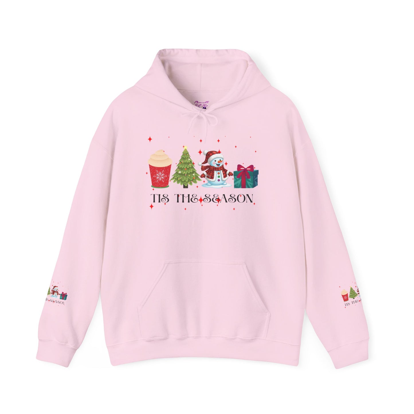 Festive Holiday Hoodie - 'Tis the Season Sweatshirt
