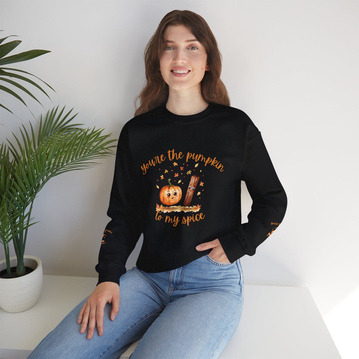 Pumpkin Spice Sweatshirt - Cozy Fall Crewneck for Halloween, Autumn Fashion, Gifts for Her, Couples Matching Outfits, Seasonal Style